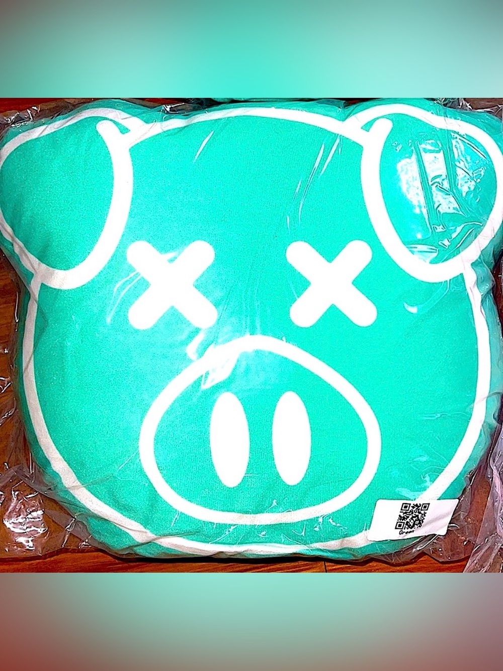 🎉🩷SALE🩷🎉 🆕🩵SHANE DAWSON: MINT Pig Head Pillow